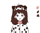 snsアイコンにおすすめします 似顔絵のかわいいイラストをしましょう！ イメージ6