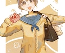 優しい色合いで可愛い女の子を描きます 厚塗りイラスト好きな方におすすめ！細かい背景も得意です。 イメージ5