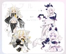 柔らかくてかわいいミニキャラ・SDキャラを描きます 瞬きGIFも承ります！細かい書き込みがテーマ イメージ5