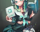 1枚絵、立ち絵制作承ります アイコン、サムネ素材、VTuberなどイラスト全般受付けます イメージ4