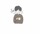 アイコン用のファッションイラスト描きます SNS用のファッションイラスト イメージ2