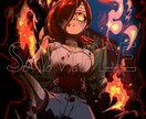 カッコカワイイ女の子のイラストを描きます キュートやクールなど、どのようなジャンルにも合わせて描きます イメージ2