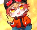 ミニキャラ(デフォルメ)イラストを作成致します もちもちキラキラのデフォルメイラスト！アイコンやグッズに！ イメージ1