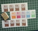 イラストハンコ作ります 消しゴムハンコ3cm×3cmのハンコ作成いたします！ イメージ3
