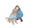 似顔絵やペットのイラストを描きます お写真をもとにイラスト作成を行います。 イメージ4