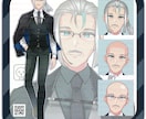 オリジナルの立ち絵描きます SNSで活動で使うキャラクターイラスト制作承ります！！ イメージ1