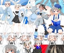 最安1000円！アイコン・立ち絵・イラスト描きます SNSアイコン、歌ってみた一枚絵、IRIAM用立ち絵など！ イメージ9