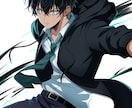 アニメ原画風塗り＋アニメ塗り2枚制作します アニメーター歴あり！絵柄寄せ可能！ イメージ2