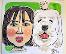 フジTV「いいとも！」似顔絵マスターが描きます お写真から、2人の似顔絵を描きます！ イメージ2