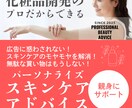あなただけのスキンケアカルテを作成します あなたの肌悩みやモヤモヤを科学的アプローチ イメージ1
