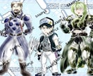 速筆可！IRIAMやTRPG立ち絵描きます ファンタジーやサイバーな立ち絵まで幅広く立ち絵制作します イメージ3