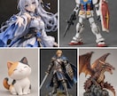 大切なフィギュアを、丁寧に塗装します 未塗装フィギュアを、理想の一体へ。 イメージ2