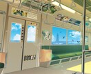 背景イラスト描きます 幅広い用途で使っていただける、物語性のある背景イラストです イメージ1