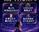 恋愛仕事未来のお悩み「宙読AI」で爆速鑑定します 星とAIが今のあなたに必要な答えを素早く読み解きます イメージ3