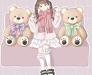 1枚絵お描きします 基本的になんでも描きます!お気軽にご相談ください! イメージ3