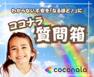 ココナラ質問箱！❤私の経験から真剣にお答えします 出品者さん応援1dayサービス✨質問/相談/悩み聞き放題！ イメージ1