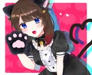 アイコンやサムネイル,グッズ用イラストを描きます 丁寧で綺麗な色使いのかわいいイラストを描かせていただきます♪ イメージ1