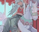 ポップで可愛いキャライラストを描きます サムネイルやグッズ、挿絵など幅広い用途で作成します。 イメージ2