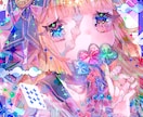 キラキラポップなイラスト描きます 活動者さま、創作者さま、個人さま！何でも描かせてください！！ イメージ4