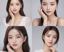 商用OK｜SNS・広告用 日本人女性画像制作します SNS広告・LP対応｜モデル不要の実写風女性画像 イメージ4