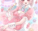 １枚絵、キャラデザ、立ち絵描きます かわいい、病み、地雷等が得意です イメージ1