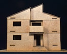 家の図面から1/100の家の模型を作ります 1.5ｍｍ木材またはMDF材で製作いたします。 イメージ2