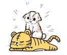 sns、手紙のワンポイント用のイラストを販売します snsやお手紙にワンポイント、ポップさ可愛さを付け足します！ イメージ5