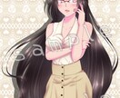 一枚絵イラスト、アイコン描きます あなたのリクエストに応えます！ イメージ1