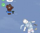 お子様のお写真を元にLINEスタンプを作成します ご希望のお写真にてイラストでLINEスタンプを作ります☆ イメージ9