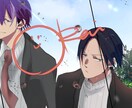 アイコンを作成致します ＳＮＳ用アイコン、創作・版権希望に合わせて描きます。 イメージ7