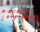 家庭内ストレス吐き出してスッキリ！愚痴聴きます 夫は何もわかってくれない！妻が口もきいてくれない！ イメージ1