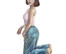 リアルで可愛い女の子のイラストを手描きで作成します 高クオリティ！アイコン、グッズ、サムネ、似顔絵などに！ イメージ6