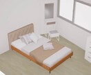 3Dパース付！理想のお部屋にコーディネートします レイアウト提案+家具(3点まで)セレクト！ イメージ4