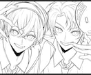 SNSアイコン、一枚絵、立ち絵お描きします あなただけのキャラを制作いたします！ イメージ9