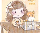 ペットと一緒！超短時間！！可愛いアイコンを描きます 大好きなペットと一緒にアイコンはいかがですか？商用利用可！ イメージ7