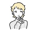 似顔絵イラスト・シンプルなSNSアイコン描きます シンプルな似顔絵イラストをSNSアイコンにしませんか？ イメージ9