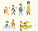 シンプルでクリーンなイラストを制作いたします 経験10年長のプロイラストレーターが制作いたします イメージ3