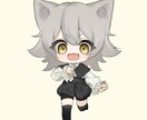 ミニキャラを描きます グッズ、動画内のイラストにピッタリ！！ イメージ1