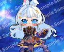 IRIAM等配信で使えるSDイラストを描きます 配信でSDを使いたい方へ、あなた様のイラストを描きます イメージ2