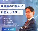 飲食業のあらゆるご相談にお答えいたします 【独立支援、経営全般、フランチャイズ構築、開店日の選定など】 イメージ1