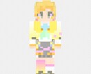 オリキャラのマイクラスキン製作いたします 完全にあなただけのマイクラスキンで個性を出しちゃおう！ イメージ3