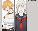 SNSアイコン描きます SNSのアイコンに使いやすいサイズのイラストをお描きします イメージ2