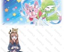 プレイマット（TCG等）用イラスト描きます 世界に一つだけのプレイマットをぜひ！ イメージ1