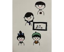 イラレ納品！絵の得意な子がキャラクターを作ります 子供の発想でご要望に合わせてキャラ作成にチャレンジします！ イメージ2