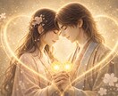 好きな人が2人♥️選ぶならどっちがいい？を視ます 気になる彼との未来は？気持ちは？霊視で導く本当のご縁☘️ イメージ2