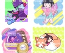 最短1日！ポップなイラスト描きます アイコンや挿絵、用途にあわせてイラスト描きます！商用利用可！ イメージ6