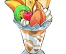 お料理の絵を描きます お店のメニューや記念のお料理を絵にしませんか？ イメージ6