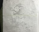 あなたの書いてみたい話を漫画ネームにします 話あい提案時よりもキャラクターを理解して面白いネームに！ イメージ2