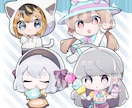 デフォルメイラスト制作いたします アイコンやグッズ、配信活動用など！ イメージ2