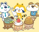 企業マスコット・キャラクターデザイン制作します 店舗・サービスのキャラクター作ります イメージ7